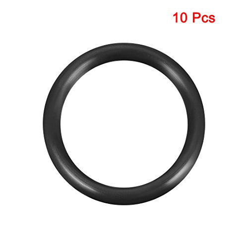 UXCELL NITRILE RAING RINGS 45mm OD 35mm ID 5mm Largura, junta de vedação métrica para encanamento de máquinas automotivas, pacote de