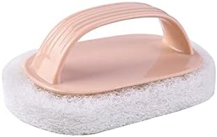 NA Limpeza escova de esponja escova de escova de cozinha rosa rosa