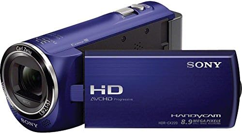 Sony HDR-CX220/S de alta definição Handycam Camecorder com LCD de 2,7 polegadas