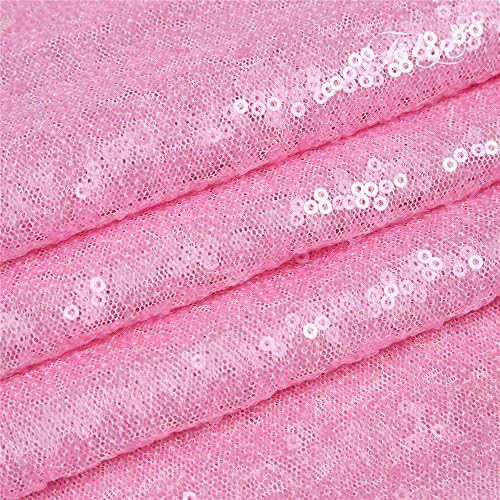 12''x108 '' cor de lantejoulas rosa rosa corredor, toalha de mesa de lantejoulas, toalhas de mesa de lantejoulas rosa