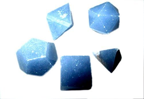 Jet angelite geometria sagrada define o livreto de livreto de livre terapia de cristal 5 de pedra mérices de pedra platônica Merkaba