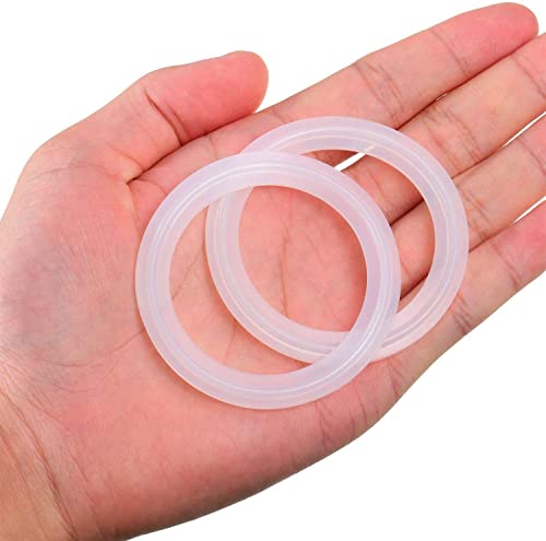 Beduan Tri-Clamp Silicone Gasket O-ring de 1,5 polegada se encaixa em fércia de solda sanitária de 50,5 mm