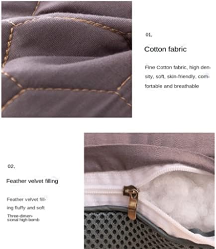 N/A Cassia travesseiro protege a coluna cervical Ajuda o travesseiro de látex em forma de travesseiro de dormir sem deformação de colapso de colapso