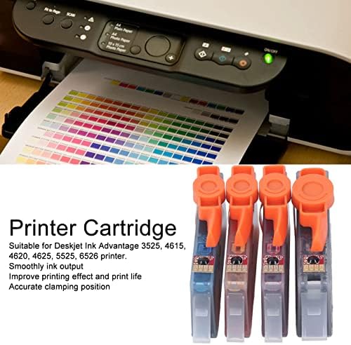 Cartucho de tinta fafeicy, 4 cores de impressão de impressoras fotográficas de desktop para 670