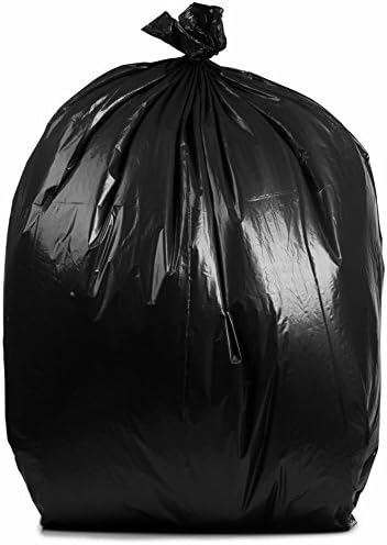 Sacos de lixo de Platticlemill 20-30 galões: preto, 1,2 mil, 30x36, 250 sacos.