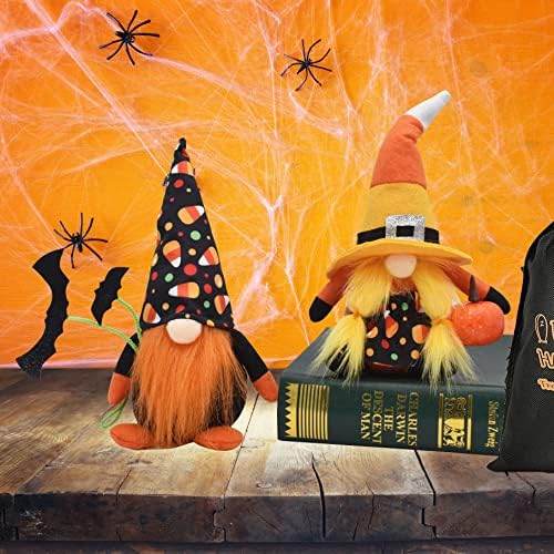 Yelaivp Halloween Plexh Gnomos, 2 PCS