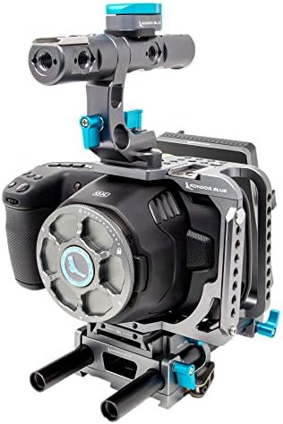 Kondor Blue EF Mount Cine Cine Compatível com Canon | Tampa do corpo de metal para porta da lente da câmera | Proteja a porta