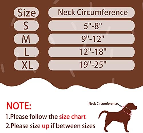 Cone de cachorro inflável PetNex após a cirurgia Cola de rosquinha de cães protetora para recuperação de colarinho e cães pequenos / médios / grandes e gatos com velcro ajustável