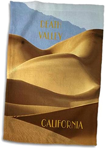 3drose florene America The Beautiful - Death Valley Dunes California - Toalhas