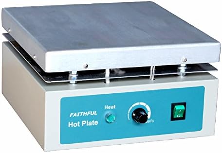 MXBAOHENG SH-5A Placa de aquecimento de laboratório Placa quente 30 x 30 cm Painel de alumínio Hotplate 350 ℃