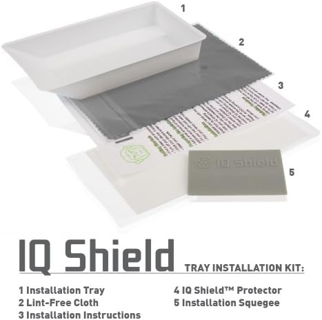 Protetor de tela do IQ Shield Compatível com Nintendo 3DS Liquidskin Anti-Bubble Film Clear