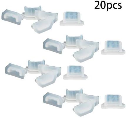 FILECT 10pcs micro USB anti -pó plugues