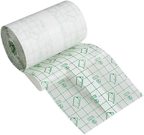 Bandagem adesiva de estiramento transparente, rolo de bandagem de tatuagem FENCIA - fita de fita de fita de fita de fita de fita de fita de fita adesiva de fita adesiva de fita adesiva e fita de fita adesiva