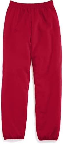 Hanes Men's Sweats, EcoSmart Melhores calças de moletom para homens, calças de lounge atléticas masculinas com punhos apertados
