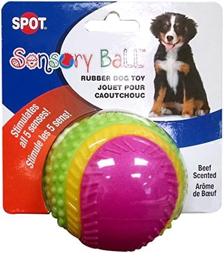 Pets ético Toy de cachorro sensorial, 2,5 , cores variadas