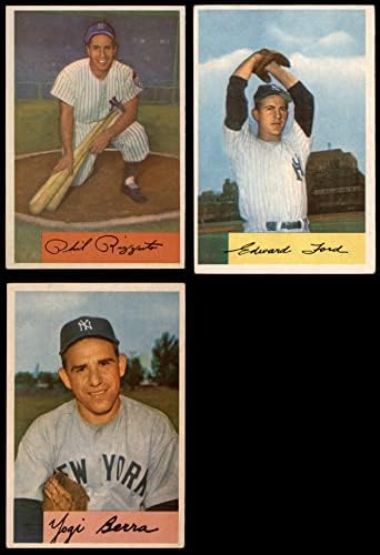 1954 A equipe do Bowman New York Yankees definiu o New York Yankees VG/EX Yankees