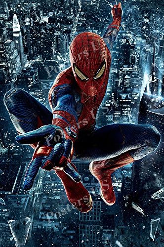 PremiumPrints - Marvel Amazing Spiderman Homem Textless Poster Glossy acabamento feito nos EUA - FIL298)