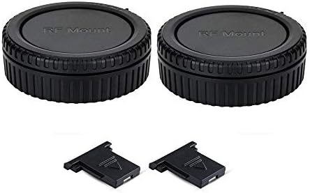 2 pacote micro 4/3 tampa do corpo de montagem e tampa da lente traseira para Panasonic G9 G7 G85 G95 GH6 GH5 GH5S GH4 GH3