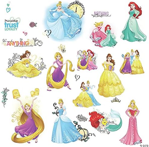 Disney Princess Amizade Adventures decalk | Vinil | Pacote de 25
