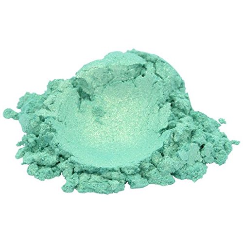 Lucky Green Green Luxury Mica colorante Pigmment Powder Cosmetic Grade Glitter Eyeshadow Efeitos para Soap Candle Acna