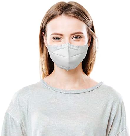 10 peças kf94 máscara máscara facial - Proteção em 3 camadas - Máscara facial respirável - Feito na Coréia - Filtração> 94%