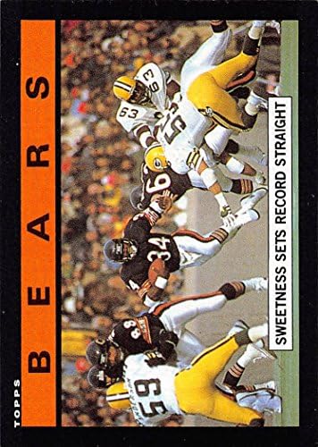 1985 Topps #22 Chicago Bears Bears tl NFL Football Card NM-MT