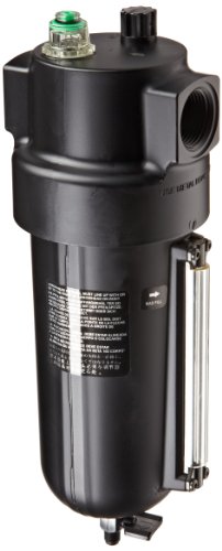 Dixon L17-800D Norgren Series Lubricator de petróleo com tigela de metal e vidro de mira, tamanho de 1 , 275 scfm, tamanho de porta de 1, 250 psi