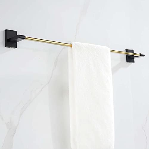 Toalheiro Montado com a parede Montada com toalheiro Adesivo Toalha Banheiro do rack sem perfuração de cobre de grande capacidade