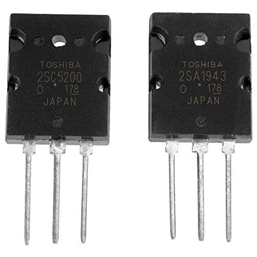 10pcs Silicon Epitaxial Power Transistor 2SA1943 2SC5200 Transistor de potência bipolar de alta potência Mated Audio Transistor