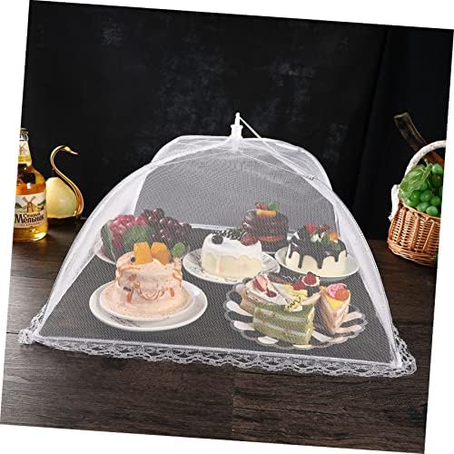 Zerodeko 8 PCs Capa vegetal Mesh tenda de tenda ao ar livre malha de malha capas de alimentos para o exterior protetor