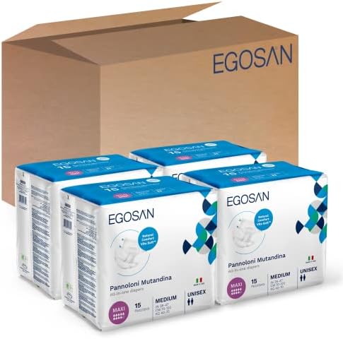 Egosan Maxi Incontinência Disponível fralda adulta breve absorção máxima e abas ajustáveis ​​para homens e mulheres