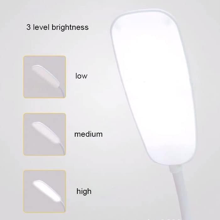 Lâmpada de mesa de mesa LED grossa dobrável lâmpada de mesa de toque delicada lâmpada de mesa usb 6000k Night Light Touch