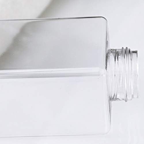 ECYC Clear Foaming Soap Dispenser Travel Travel Plastic Mousse Garrafas com tampa, 13,5 oz