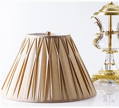 Irdfwh europeu de cristal clássico vidro de cobre lâmpada villa modelo salão salão de estar lâmpada de mesa de mesa
