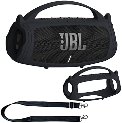 Capa de silicone Caso para JBL Charge 5 Alto -falante portátil Bluetooth, Caixa de pele protetora para JBL Charge 5 Acessórios