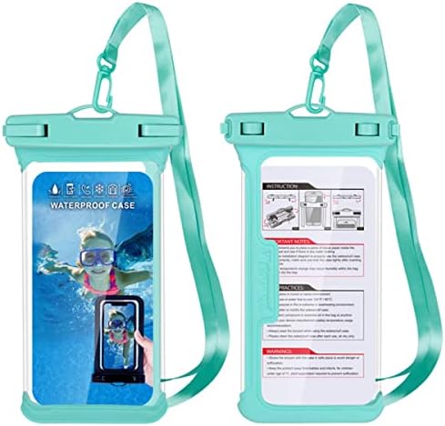 Bolsa de telefone impermeável mengk ipx8 bolsa de capa de TPU à prova d'água com cordão para esportes aquáticos ao ar