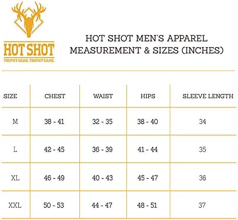 Hot Shot Men's Camo Performance Pant - Versátil, o ano todo Camo ao ar livre de caça