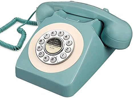 KXDFDC RETRO TELEFONELED ANTIGO TELEFONE ANTIGO VINTAGE FELLINE TELEFONE MELHORES PERNOS TELEFONENTES DOS 1960S