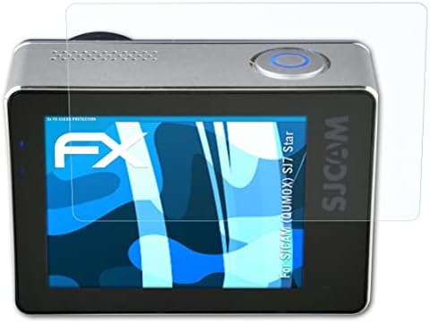 Atfolix Screen Protection Film Compatível com SJCAM SJ7 SLEET SCREEN Protector, filme de proteção Ultra-Clear FX