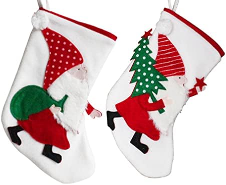 Nunubee Christmas Stocking Candy Bag Party Decoration Stoque