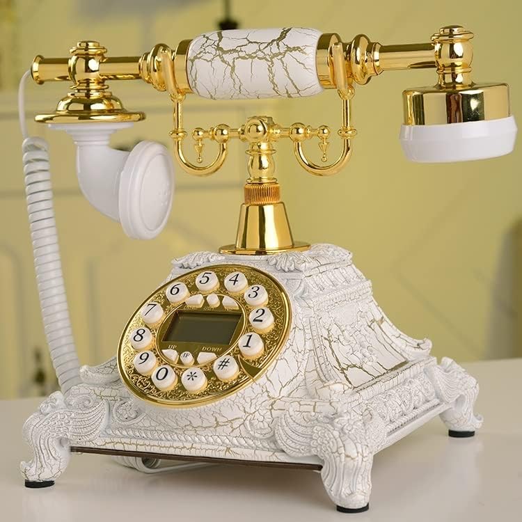 Counyball Retro Telephone Home Office Lastline American Classic Desk Phone Sala Dial Living Living European Decoration Rotary