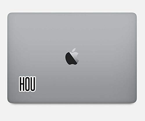 Adesivos de adesivos Hou Houston adesivos - adesivos de laptop - decalque de vinil - laptop, telefone, adesivo de decalque de vinil tablet S12196