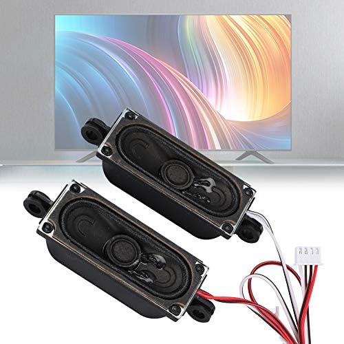PUSOKEI 2PCS 4 ohm 5W Box TV Speaker Loudspeaker Sound Amplifier Unit com forte efeito de baixo para publicidade LCD TV Player
