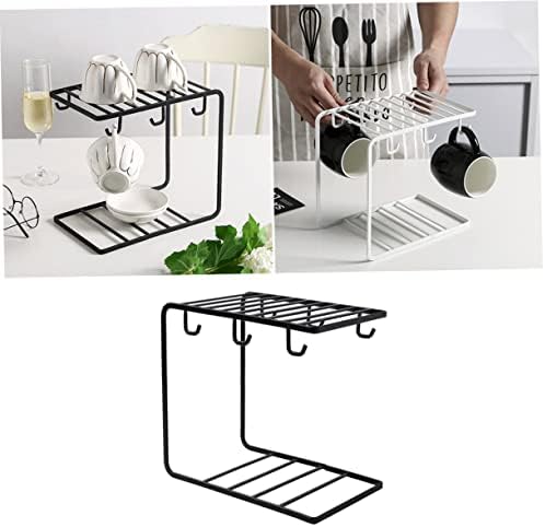 Luxshiny Tea Cup Holder Display Stand 1pc Coffee Caneca Racker Racker Coffee Cofled Display Kitchen Caneca gancho Display Cup Solder
