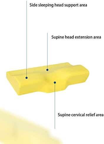 Travesseiro de borboleta Woqo Almofada de memória, travesseiro de espuma de memória rebote lento, travesseiro de pescoço, travesseiro de memória de memória por atacado travesseiros
