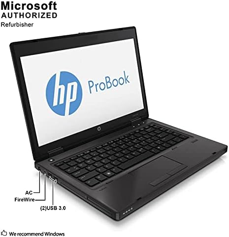 HP Probook 6470B laptop comercial de 14 polegadas, Intel Core i5 3210m até 3,1 GHz, 8g DDR3, 512g SSD, WiFi, DVDRW, VGA, DP, Windows 10 64 bits Multi-Language suporta inglês/francês/espanhol