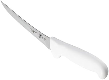 Mercer Culinary Triple Diamond 3 estágios Sharpadores e White Ultimate, 6 polegadas de faca de desossa curva