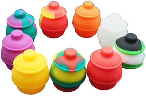 Genty 35ml 3p Recipientes de silicone Jarros de mel Multi Uso