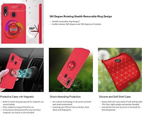 Caixa de telefone Blu S91 / S91 Pro e protetor de tela de vidro temperado, [Monthetic Car Mount] Caso de capa e protetor de tela