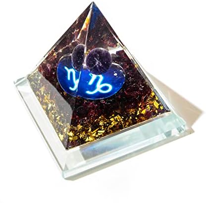 Pirâmide Orgona para energia positiva, Chakra Generator de energia Orgone Pirâmide Cura de Cristal para a Riqueza